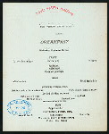 BREAKFAST [held by] TOYO KISEN KAISHA [at] EN ROUTE ABOARD SS HONG KONG MARU (SS;)