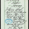 TIFFIN [held by] NIPPON YUSEN KAISHA [at] EN ROUTE ABOARD SS. KASUGA (SS;)