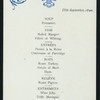 DINNER [held by] ROYAL ENGINEERS [at] "GIBRALTAR, SPAIN" (?)