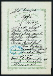 TIFFIN [held by] NIPPON YUSEN KAISHA - S.S.NASUGA [at] EN ROUTE (SS)