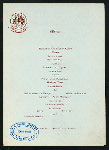 DINNER [held by] CENTURY CLUB [at] "CLEVELAND, OHIO" (CLUB)