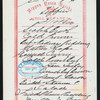 TIFFIN [held by] NIPPON YUSEN KAISHA [at] EN ROUTE ABOARD SS. KASUGA (SS;)