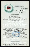 LUNCHEON [held by] LEHIGH VALLEY RAILROAD [at] EN ROUTE (DINING CAR;)