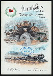DINNER [held by] LEHIGH VALLEY RAILROAD [at] BLACK DIAMOND EXPRESS (DINING CAR;)