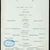 TIFFIN [held by] TOYO KISEN KAISHA [at] EN ROUTE ABOARD HONG KONG MARU (SS;)