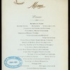 DINNER [held by] OCEANIC STEAMSHIP COMPANY [at] SS SONOMA (SS;)