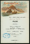 MITAGESSEN [held by] NORDDEUTSCHER LLOYD BREMEN [at] EN ROUTE ABOARD DAMPFER FRIEDRICH DER GROSSE (SS;)