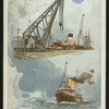DINNER [held by] HAMBURG-AMERIKA LINIE [at] EN ROUTE ABOARD FURST BISMARCK (SS;)