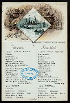 BREAKFAST [held by] NORDDEUTSCHER LLOYD BREMEN [at] EN ROUTE ABOARD DAMPFER FRIEDRICH DER GROSSE (SS;)