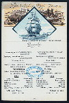 LUNCHEON [held by] NORDDEUTSCHER LLOYD BREMEN [at] EN ROUTE ABOARD DAMPFER FRIEDRICH DER GROSSE (SS;)
