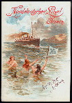 DINNER [held by] NORDDEUTSCHER LLOYD BREMEN [at] EN ROUTE ABOARD DAMPFER FRIEDRICH DER GROSSE (SS;)