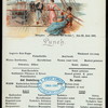 LUNCH [held by] NORDDEUTSCHER LLOYD BREMEN [at] EN ROUTE ABOARD DAMPFER FRIEDRICH DER GROSSE (SS;)