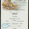 MIDDAY MEAL [held by] NORDDEUTSCHER LLOYD BREMEN [at] EN ROUTE ABOARD DAMPFER FRIEDRICH DER GROSSE (SS;)