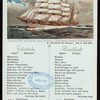 BREAKFAST [held by] NORDDEUTSCHER LLOYD BREMEN [at] EN ROUTE ABOARD DAMPFER FRIEDRICH DER GROSSER (FOR/SS;)