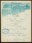 DINNER [held by] STATLER'S HOTEL AND RESTAURANT [at] "ELLICOTT SQUARE, BUFFALO, NY" (HOTEL/REST;)