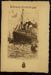DINNER [held by] HAMBURG-AMERIKA LINIE - EXPRWSS-STEAMER FURST BISMARCK [at] EN ROUTE (SS)