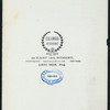 LUNCH & DINNER [held by] COLUMBIA RESTAURANT [at] 48 . 14 ST. NY (REST;)