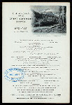 BREAKFAST [held by] GREAT NORTHERN SYSTEM - DINING CARS [at] EN ROUTE (RR)