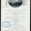 BUFFET SERVICE [BREAKFAST] [held by] GREAT NORTHERN SYSTEM - DINING CARS [at] EN ROUTE (RR)