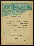 BREAKFAST [held by] STATLER'S HOTEL [at] "BUFFALO, NY" (HOTEL)