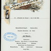 LUNCH [held by] NORDDEUTSCHER LLOYD BREMEN [at] SS FRIEDRICH DER GROSSE (SS;)