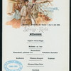 LUNCH [held by] NORDDEUTSCHER LLOYD BREMEN [at] SS FRIEDRICH DER GROSSE (SS;)