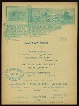 LUNCH [held by] TATLER'S HOTEL [at] "ELLICOTT SQUARE,BUFFALO,[NY?]" (HOTEL;)