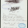 DINER [held by] GRAND HOTEL DE STE-MAXIME [at] "STE-MAXIME,ZERMATT,[SWITZERLAND?]" (HOTEL; FOREIGN;)