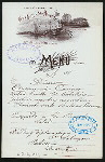 DINER [held by] GRAND HOTEL DE STE-MAXIME [at] "STE-MAXIME,ZERMATT,[SWITZERLAND?]" (HOTEL; FOREIGN;)