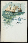 DINNER [held by] HAMBURG-AMERIKA LINIE [at] SS FURST BISMARCK (SS;)