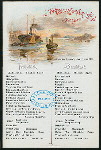 BREAKFAST [held by] NORDDEUTSCHER LLOYD BREMEN [at] SS FRIEDRICH DER GROSSE (SS;)