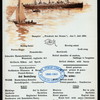 LUNCH [held by] NORDDEUTSCHER LLOYD BREMEN [at] SS FRIEDRICH DER GROSSE (SS;)