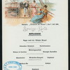 LUNCH [held by] NORDDEUTSCHER LLOYD BREMEN [at] SS FRIEDRICH DER GROSSE (SS;)