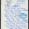 BREAKFAST [held by] OCEANIC STEAMSHIP COMPANY - S.S. ZEALANDIA [at] EN ROUTE (SS)