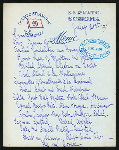LUNCHEON [held by] OCEANIC STEAMSHIP COMPANY - S.S.ZEALANDER [at] EN ROUTE (SS)