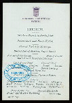 LUNCHEON [held by] CHATEAU FRONTENAC [at] "QUEBEC, CANADA" (HOTEL)