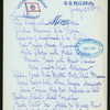 LUNCH [held by] OCEANIC STEAMSHIP CO. [at] EN ROUTE ABOARD S.S. ZEALANDIA (SS;)