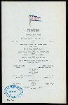 DINNER [held by] O.D. [at] ON BOARD (SS;)