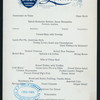 LUNCHEON [held by] GRAND UNION [at] "SARATOGA SPRINGS, NY" (HOTEL;)