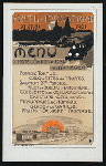 MENU [held by] BERG EN DAL HOTEL [at]  (HOTEL;)