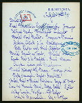 BREAKFAST [held by] OCEANIC STEAMSHIP CO. [at] EN ROUTE ABOARD S.S. ZEALANDIA (SS;)