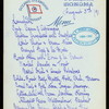 LUNCHEON [held by] OCEANIC STEAMSHIP CO. [at] EN ROUTE ABOARD S.S. ZEALANDIA (SS;)