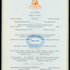 SUPPER [held by] LOGAN HOUSE [at] "ALTOONA, PA" (HOTEL;)