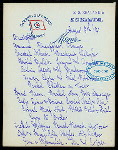BREAKFAST [held by] OCEANIC STEAMSHIP CO. S.S.ZEALANDIA [at] EN ROUTE (SS)