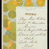 DINNER [held by] ENGEL HOTEL [at] LUCERNE (HOTEL)