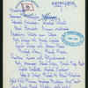 BREAKFAST [held by] OCEANIC STEAMSHIP CO. - S.S.ZEALANDIA [at] EN ROUTE (SS)