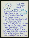 LUNCHEON [held by] OCEANIC STEAMSHIP CO. S.S.ZEALANDIA [at] EN ROUTE (SS)