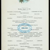 LUNCHEON [held by] CHAMPLAIN HOTEL [at] "CLINTON COUNTY, NY" (HOTEL)