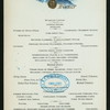 DINNER [held by] CHAMPLAIN HOTEL [at] "CLINTON COUNTY, NY" (HOTEL)