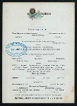 LUNCHEON [held by] CHAMPLAIN HOTEL [at] "CLINTON COUNTY, NY" (HOTEL;)